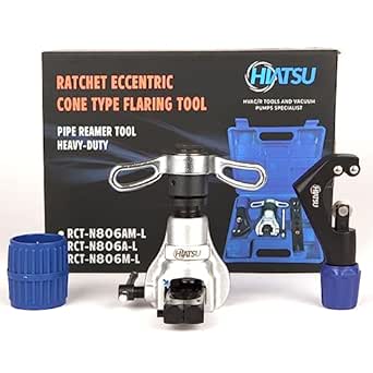 Flaring tool-kit/ratchet flare voor metrische en imperiale buizen