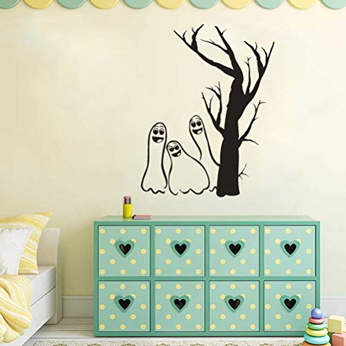 Bestoyard 1Pc Carved Halloween Dead Tree Devil Room Bedroom Decorating Wall Stickers Creative Diy Removable Wall Decoration Mural Decals For Home Bar Party Decoration For Halloween Party Supplies #TOP2
