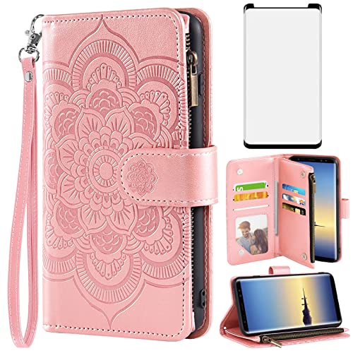 Coque portefeuille Galaxy Note 8 avec porte-cartes pour vos sorties