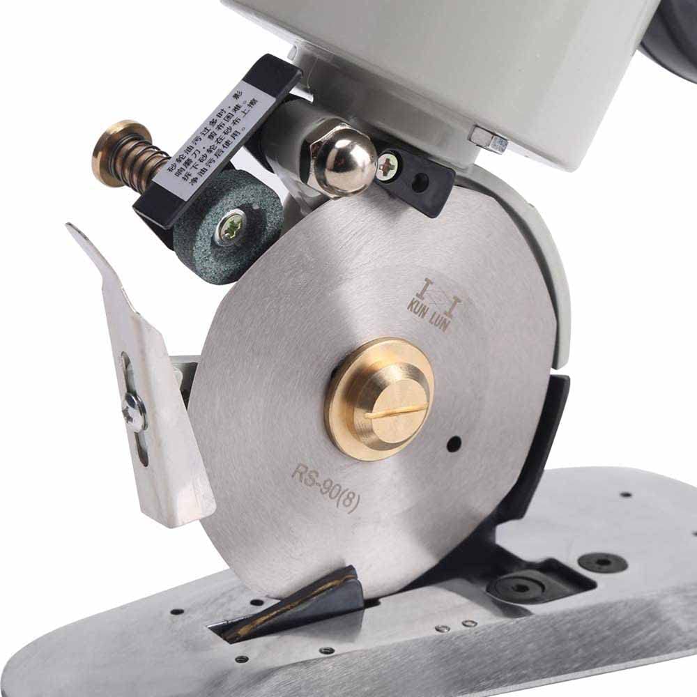 Cortador rotatorio eléctrico, Tijera de Tela Flexible Ligera, Cuchillo Redondo, máquina cortadora de Cuero, Herramientas de Corte para Tela Multicapa