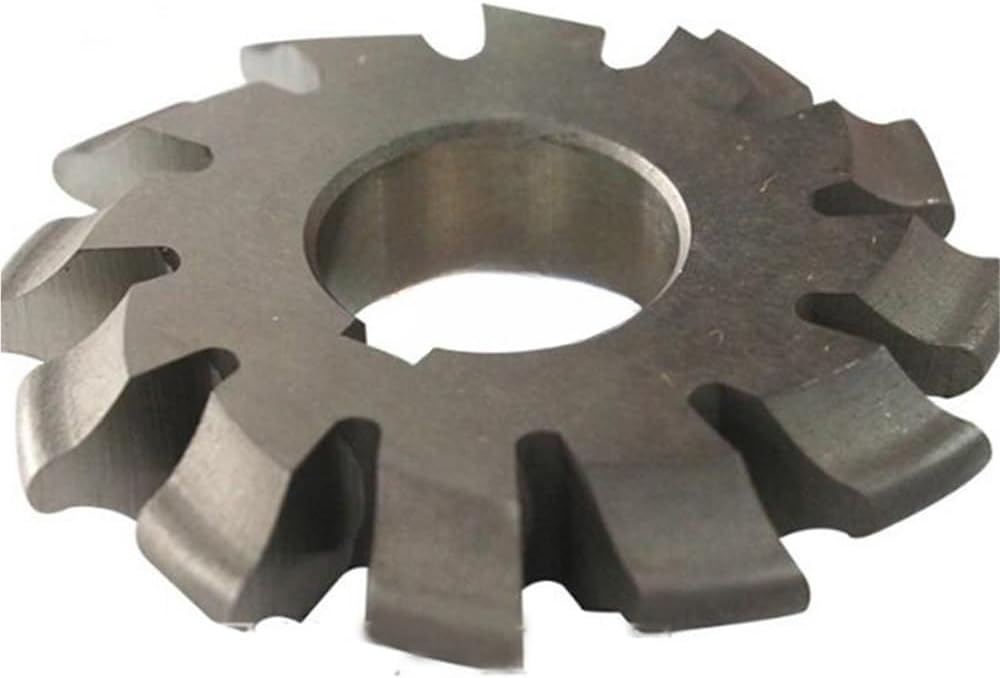 Good Toughness Involute Gear Milling Cutter, PA20 HSS Modulus Degrees Disc Spur Gear Milling Cutter 1pc(2*M4.5)