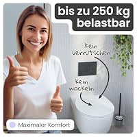 instmaier Alma | WC-Sitz | Ovales Slim Design | Weiß | Made in Germany – Ansicht 8