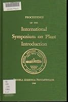 Proceedings of the International Symposium on Plant Introduction B000HA0LHK Book Cover