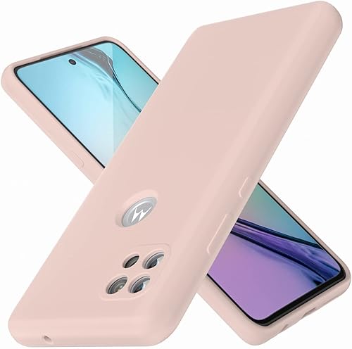 Funda para Moto One 5G Ace 2021 de 6.7 pulgadas, silicona líquida suave protectora y forro de microfibra antiarañazos, a prueba de golpes,