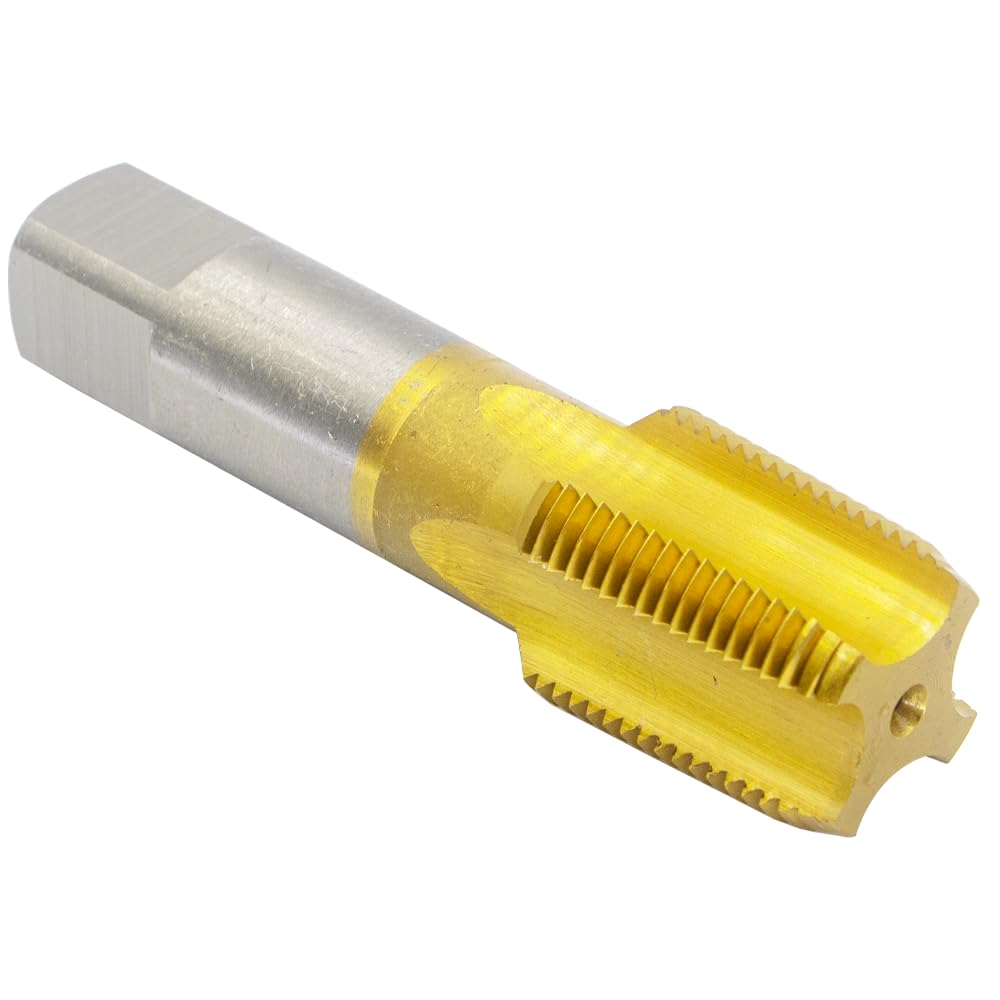 3/4-14 NPT Tap Pipe Thread, M35 Cobalt Steel, Extra Hard, Industrial Grade for Heavy-Duty Jobs, More Durable & Heat Resistant