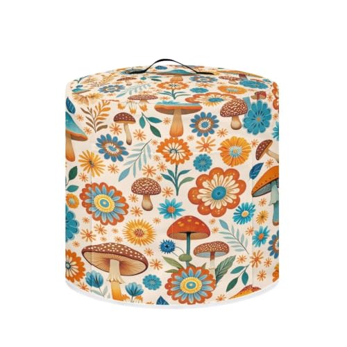 Image of Thanksgiving Boho Mushroom Air fryer Portable Rice Cooker Cover