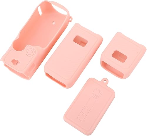 Miniatura 2 de Yunseity Funda de silicona para cámara deportiva, 3 fundas protectoras, funda suave y flexible para cámara OSMO 3, accesorio protector completo con