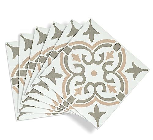 d-c-fix selbstklebende Bodenfliesen – Rustic Oak in Holz-Optik (11er Pack, 30x30cm) – qualitative PVC-Klebefliesen – leicht zu reinigen & individuell anpassbar