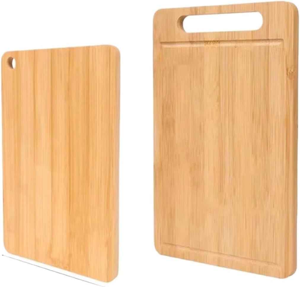 Kitchen Wooden Chopping Boards Cutting Board Double-sided Available Thick Perfect For And Dining Room(SML-3PCS)