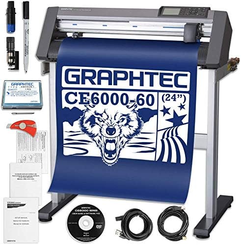 Amazon Co Jp Graphtec Plus Ce6000 60 24インチ プロフェッショナル ビニールカッター ソフトウェア付き 文房具 オフィス用品