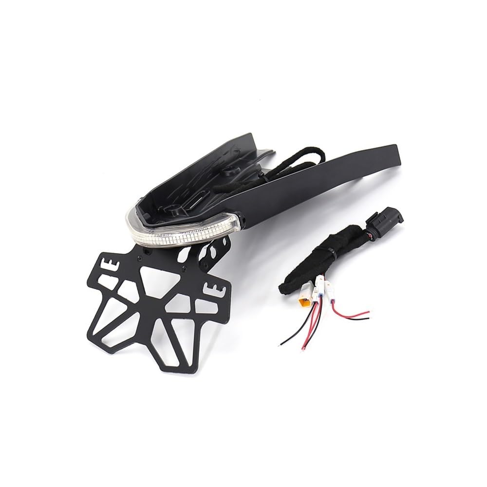 Support de clignotant LED moto et feu arrière frein anti-vibrations pour Scrambler