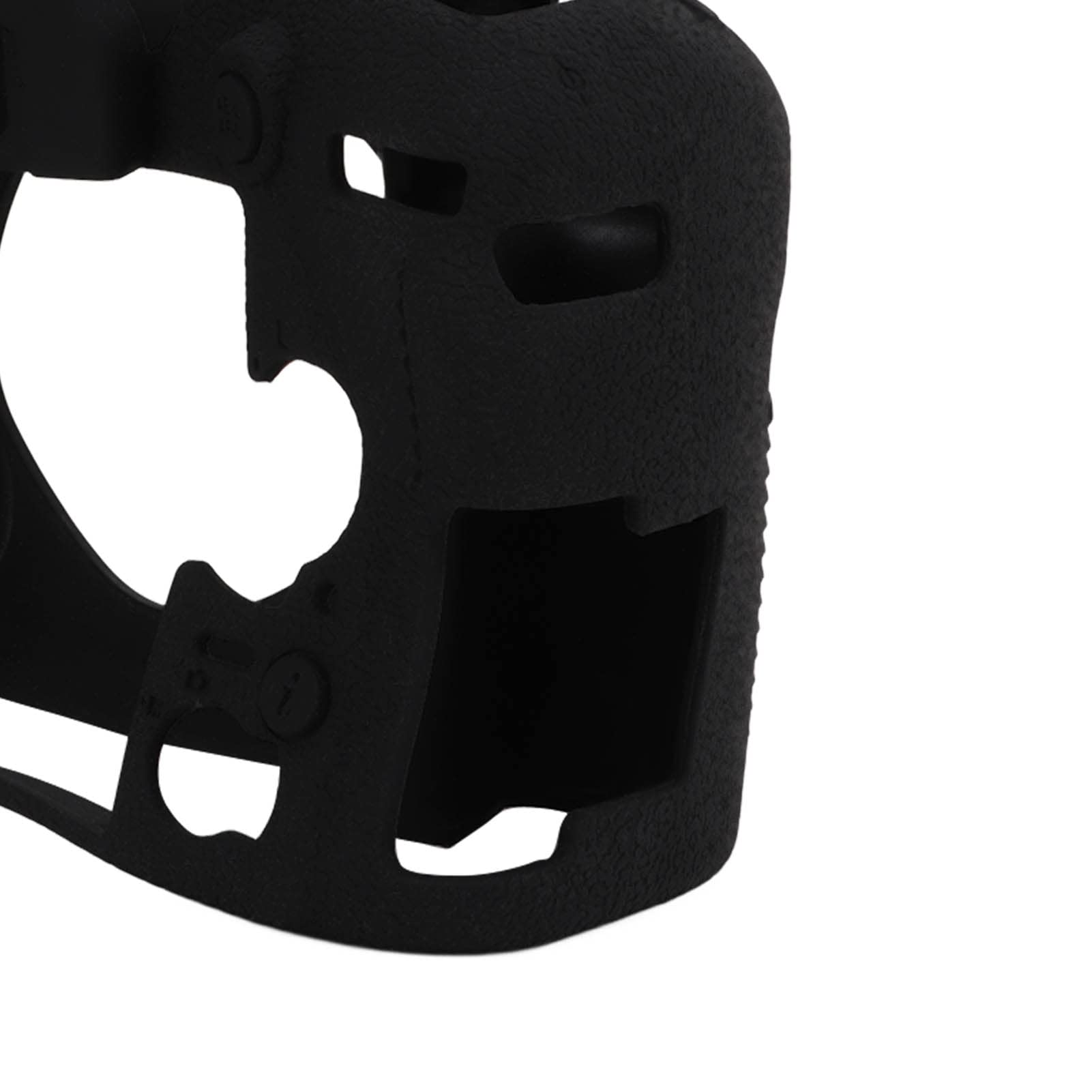 AstraLoom Custodia per fotocamera in silicone per copertura protettiva morbida Scocca Struttura ad alta elasticità Superficie Resistente Lavabile Antigraffio Nero