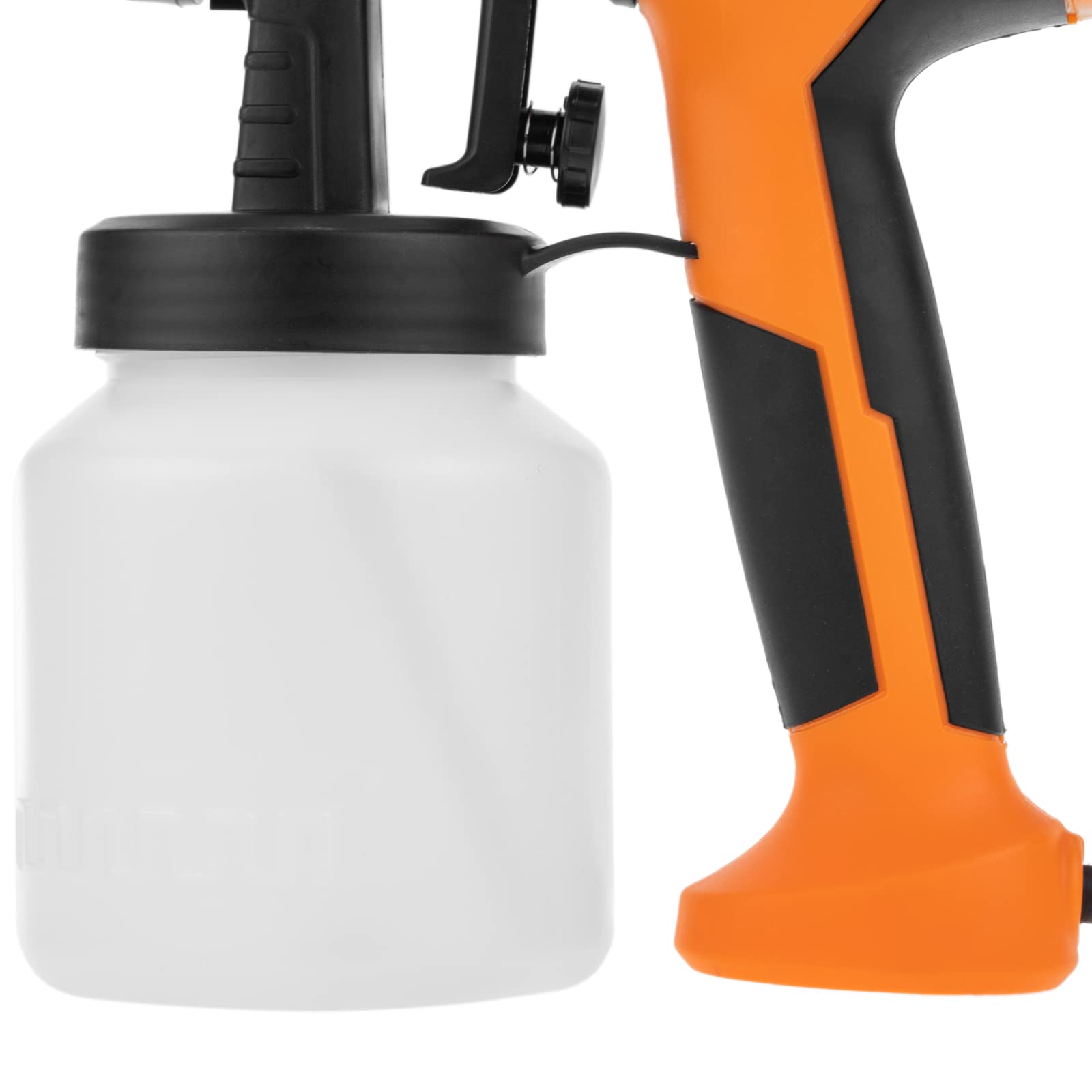 BeMatik - Pistola a spruzzo di Vernice 400 Watt 800 ml, Pistola a spruzzo di Vernice elettrica con Tre modalità di spruzzo