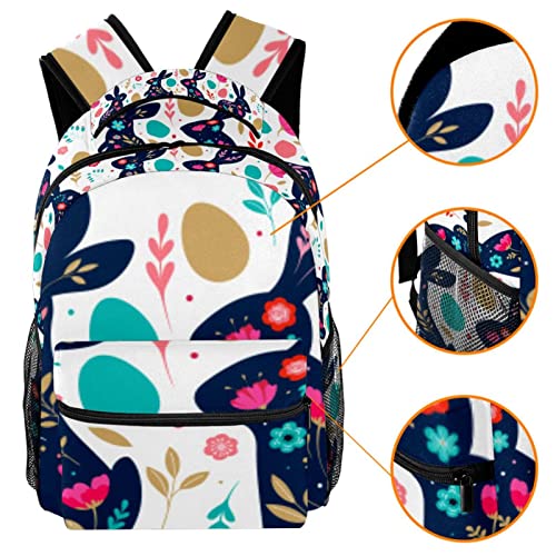 Mochila de Conejos florales para camping y escapadas de campo 3