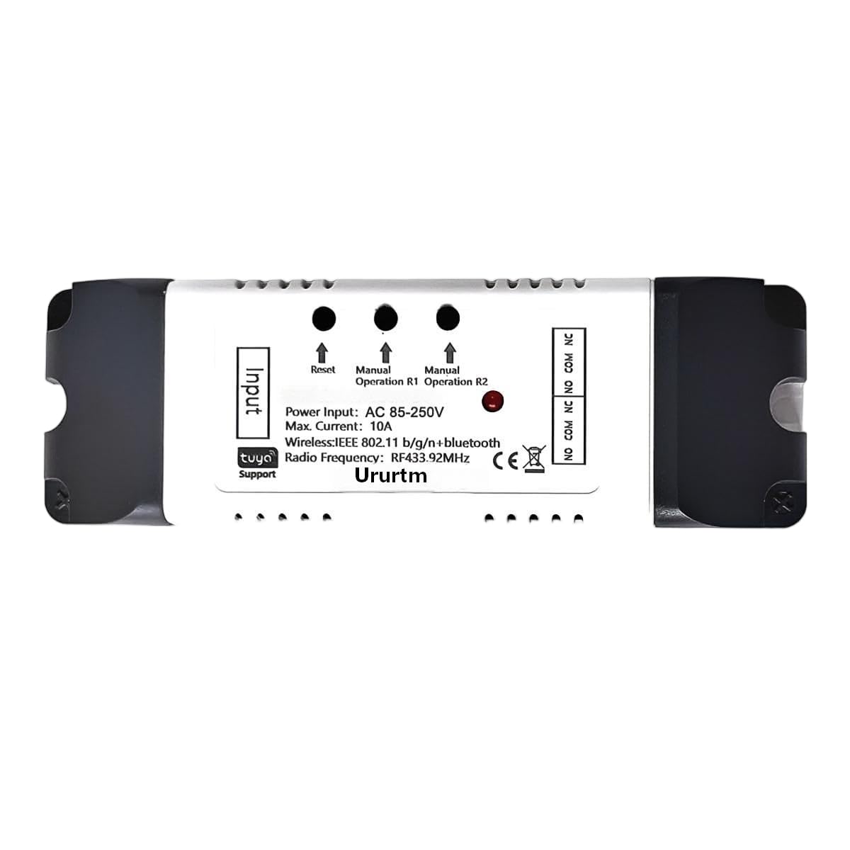 WiFi Smart Relay Switch Module AC 85-250V USB 5V Compatible with Alexa and Google Home Tuya App Remote