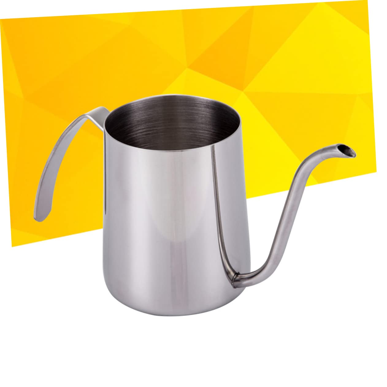 CONGARTENO Stainless Drip Coffee Kettle with Sleeve Capacity Non Stick Heat Resistant Design for Easy Brewing Stylish Ear Coffee Pot for Home Use
