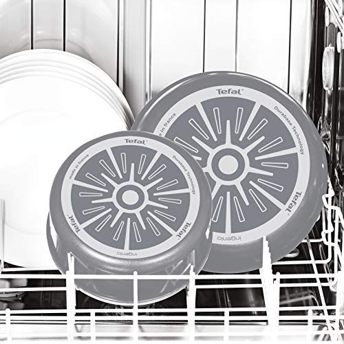 Tefal L2149602 Set of pans and saucepans - Ingenio 5 Essential Grey Set 10 Pieces - All heat except induction Second Image