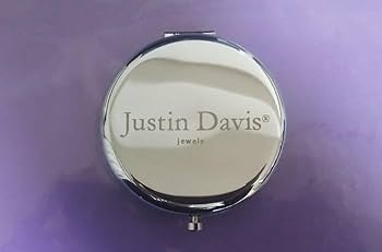 Justin Daviesアクセサリーケース ミラー付き Justin Daviesアクセサリーケース ミラー付き