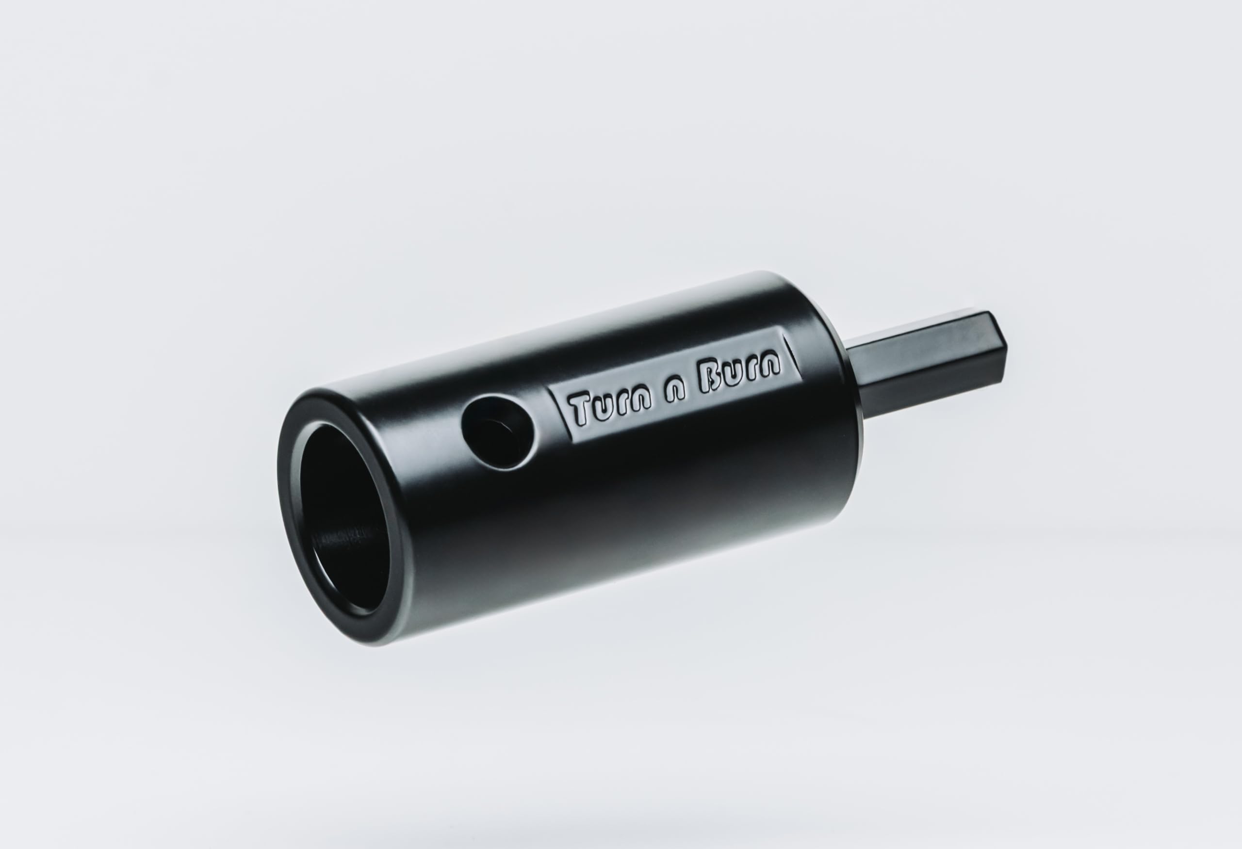 TurnNBurn - Adaptador + pasador de bloqueo de alambre: accesorio de semirremolque único, taladro de 18 V, potencia eleva y baja el tren de aterrizaje