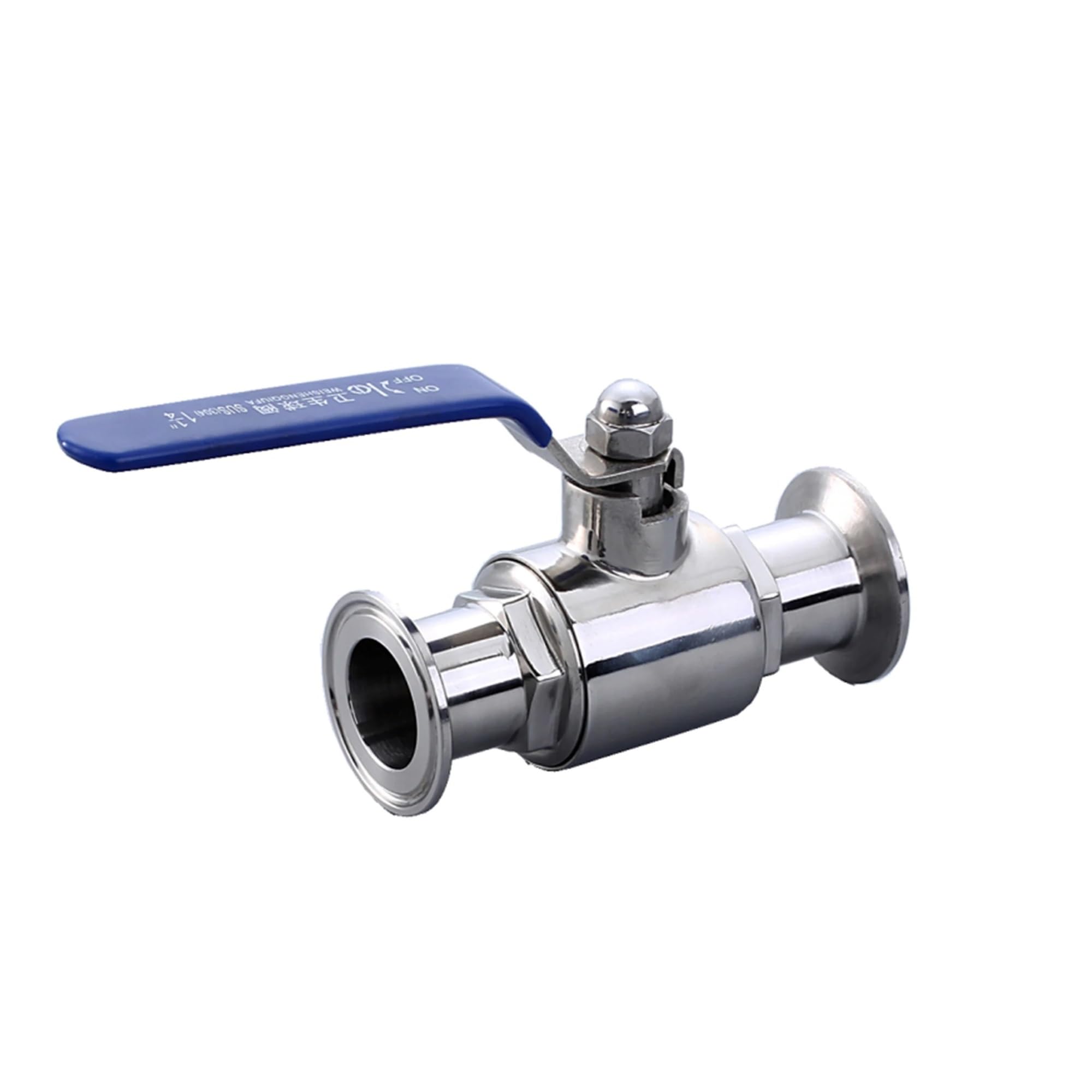 UWUKCJOKQ 1pc 50.0mm1 1-1/2" 2" 304 Stainless Steel Ball Tri Clamp .5mm/64mm Ferrule Type(51mm x Ferrule 64)