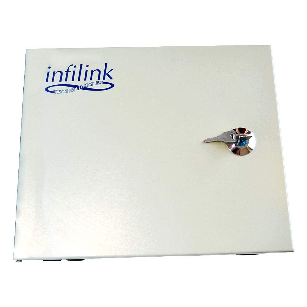 Infilink Fiber Optic ODF 6 cores LC, duplex 9/125 without Pigtails-IP-FT9006WM