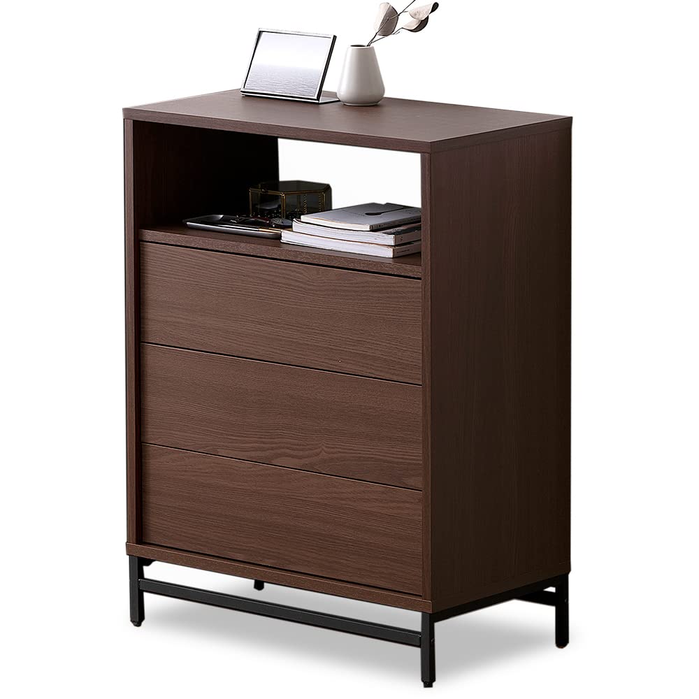 アイリス ユニットチェスト UCH-590 ウォールナット/ブラック Amazon｜アイリスオーヤマ ユニットチェスト UCH-590