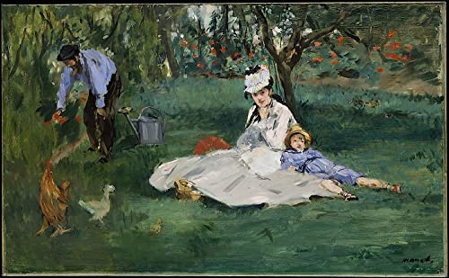 Tableau Monet par Manet 60x90cm | Décoration murale sur toile