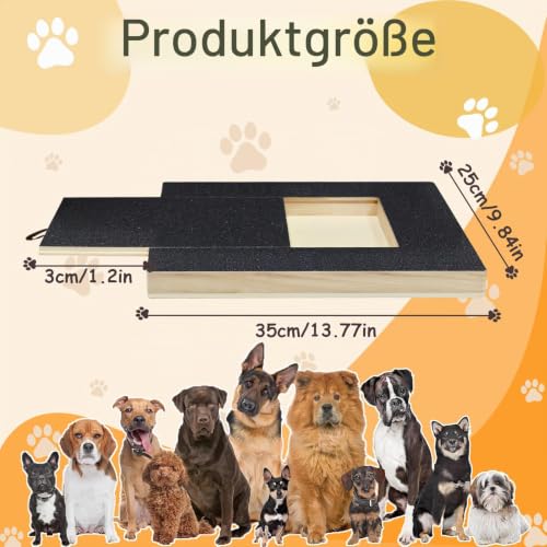 Mauepersu Krallenschleifer für Hunde mit Snack-Box