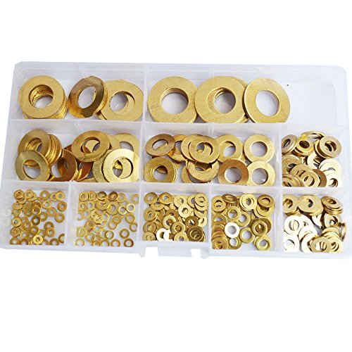Brass Flat Round Washer Countersunk Metric Plain Gasket Metal for Screw Standard Hardware