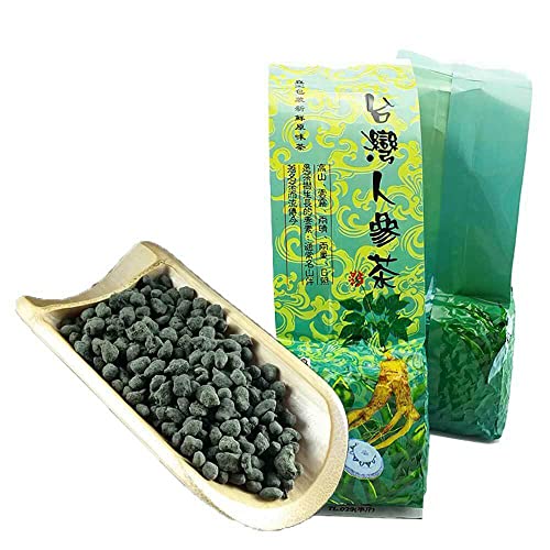 250g de té verde oolong de ginseng natural original de Taiwán en bolsa frito a mano sin aditivos fragante y aromático con un sabor fresco y natural regusto dulce
