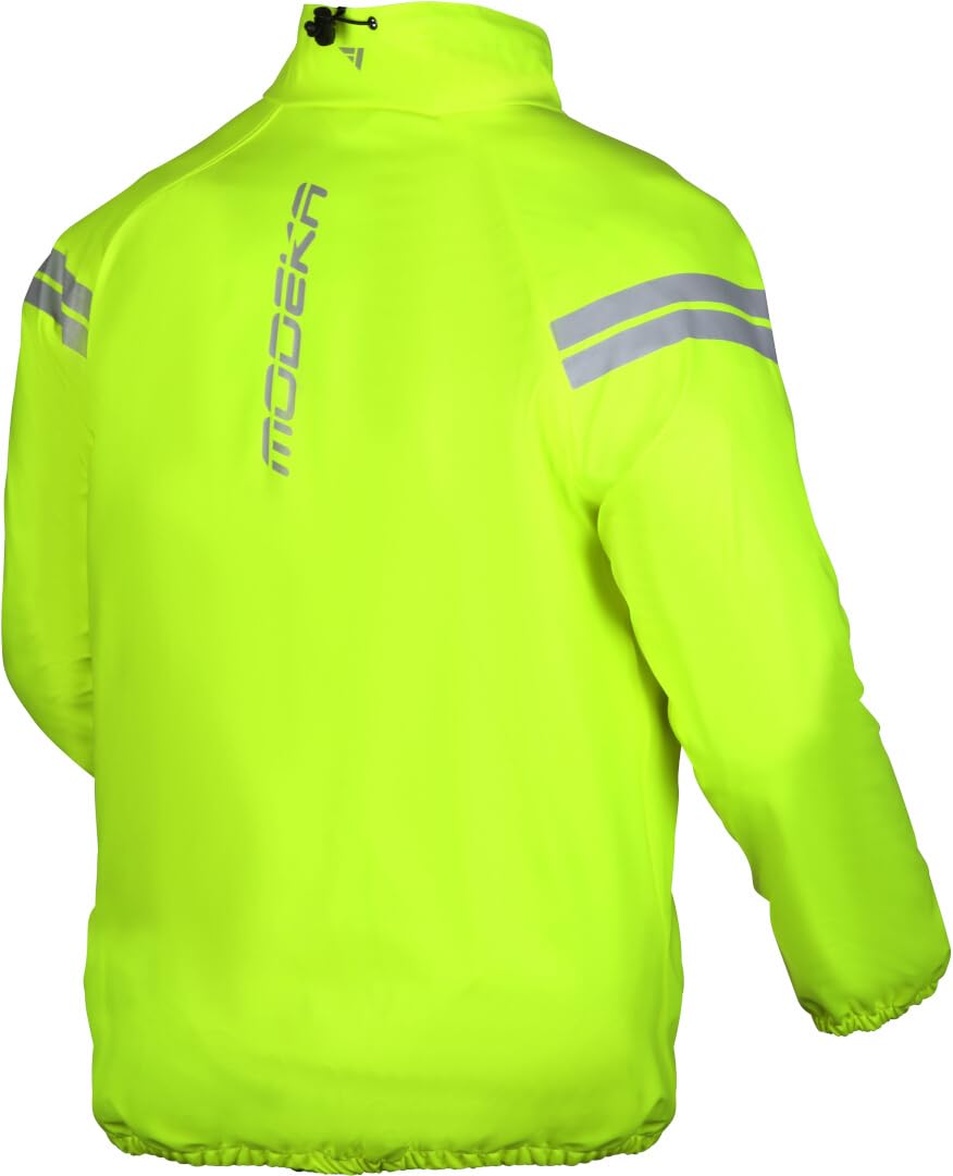 Modeka Flex Dry Motorrad Regenjacke, neon-gelb, L