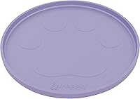 Vista 58 de Tapete grande de silicona para cuencos de comida y agua, bordes elevados para evitar derrames, impermeable, protege el suelo, fácil de limpiar