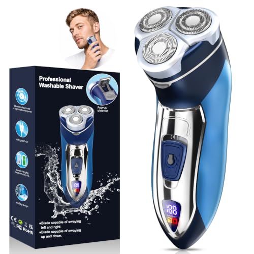 Electric Razor Beard Trimmer with 4D Head