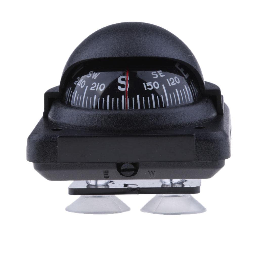 ATORSE Black Compass Self-Suction Mount for Car Caravan Boat Navigation SailingCollectibles-picture-12