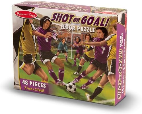 Melissa and Doug Shot on Goal Floor Puzzle(48 pc)