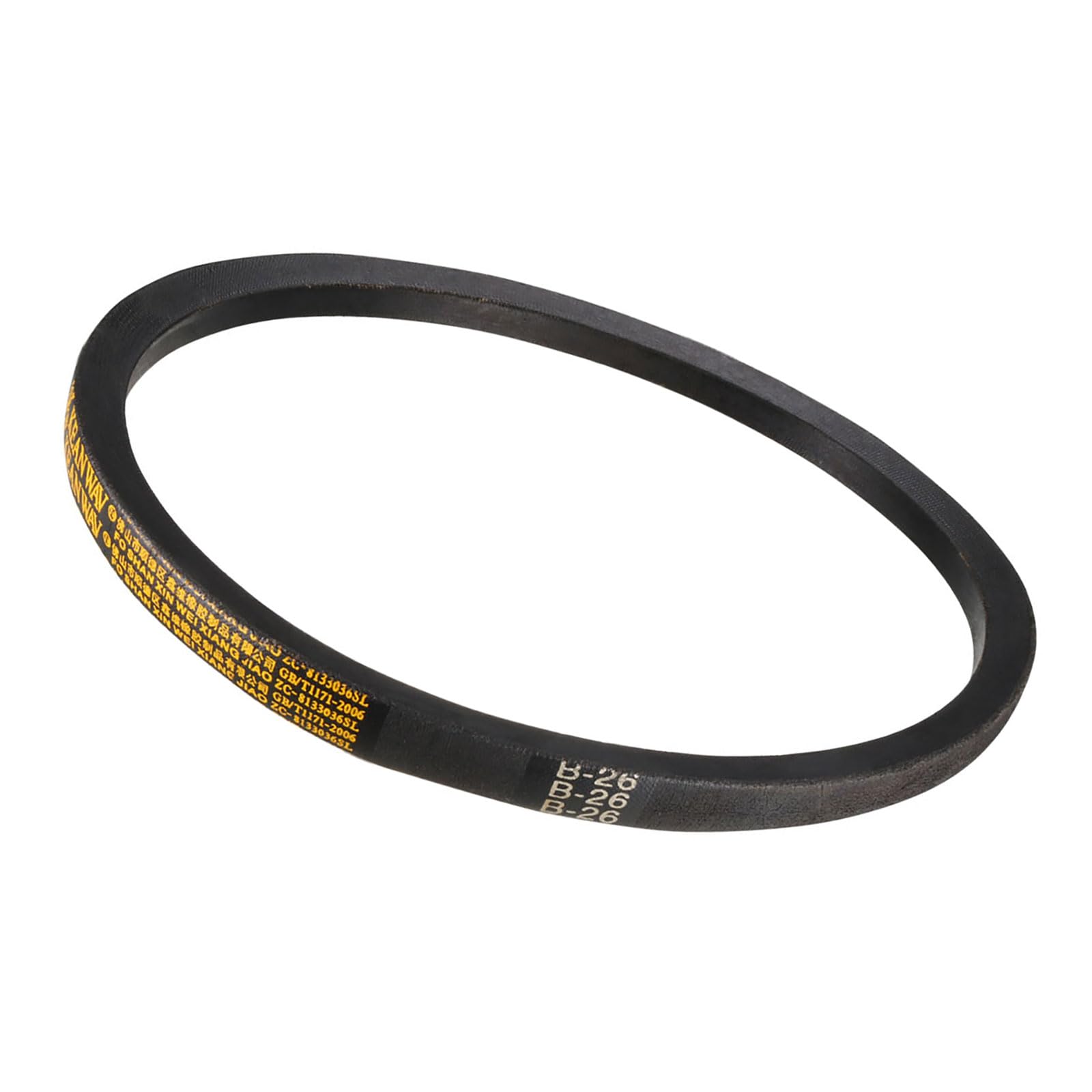 B-46 Rubber V-Belts - [46 Inch Pitch Girth] Wrapped B Section Industrial Power Drive Belt for Transmission Use, 5/8 Inch Width 13/32 Inch Thick — Amazon image 25