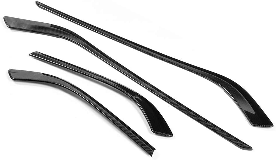 Carbon Fiber Car Door Panel Trim Strip Premium Luxury Decoration Protective Easy Installation for M4 F82 Dry Carbon Fiber 4PCS