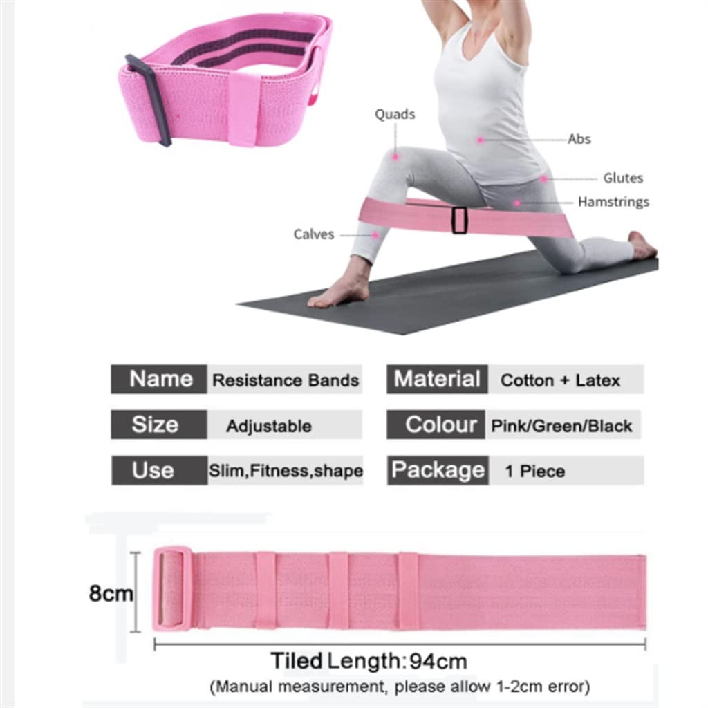 Anti-Rutsch-Widerstandsband Home Fitness Ring Pilates Hip Circle Booty Elastic TAnti-Rutsch-Widerstandsband Home Fitness Ring Pilates Hip Circle Booty Elastic Training Yoga Band Workout