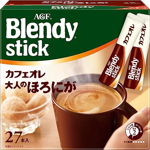 Blendy AGF Bittersweet Coffee Sticks 27-Pack