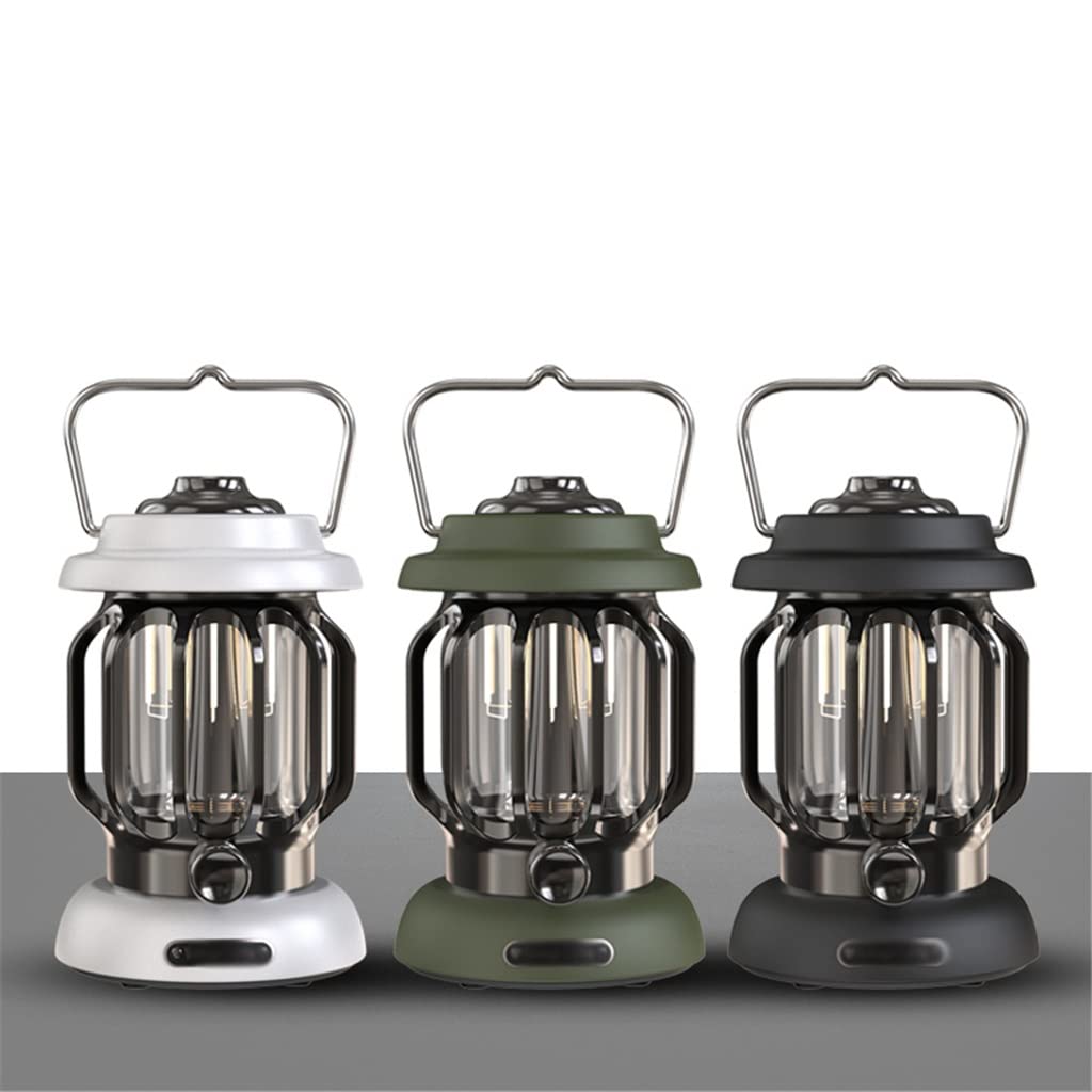 Outdoor Retro Pferd Laterne lange Battery Leben Rechargeable Camping Lampe Tragbare Camping Zahn Beleuchtung Atmosphäre Lampe