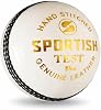 Cricket Test Ball, Premium Leather Ball, Hand Stitched Cricket Ball, Match & Practice Cricket Ball for Outdoor Play for Adult