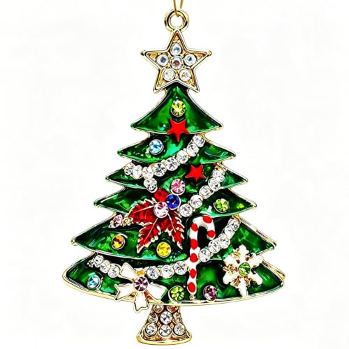 Christmas Tree Ornaments, Classic Elegant Cute Green Christmas Ornaments