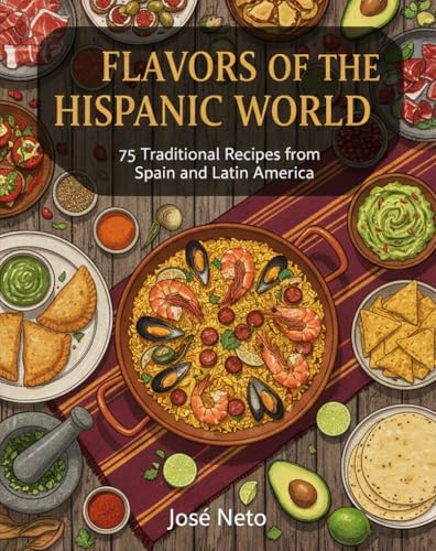 FLAVORS OF THE HISPANIC WORLD: 75 Traditional Recipes from Spain and Latin America (Cookbooks & Culinary Recipes)