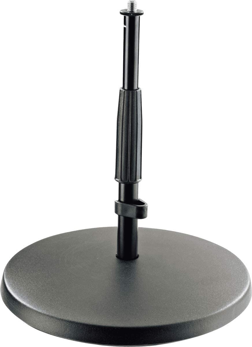 K&M Microphone Stand, Black, Robust Black, 23320