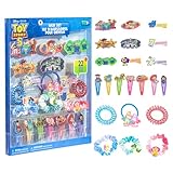 Townley Girl Toy Story Hair Accessories Set for Girls, Hair Clips, Bows, Scrunchies, Hair Ties Set, Great for Birthday Gifts