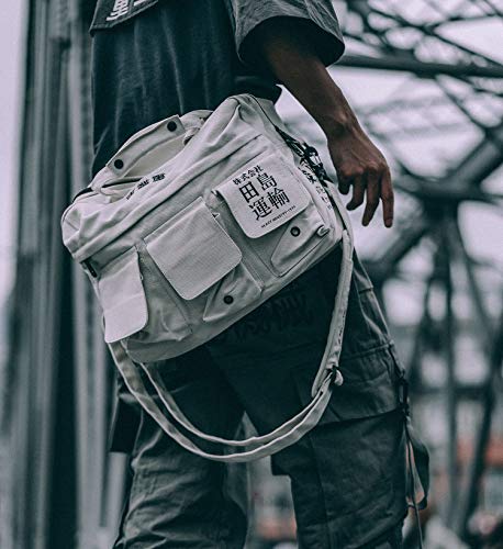 Mfct Men's Messenger Crossbody Bag Beige #TOP3