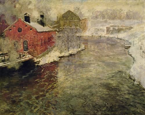 Affiches et gravures de Fritz Thaulow pour sublimer la décoration de votre salon moderne 60x90