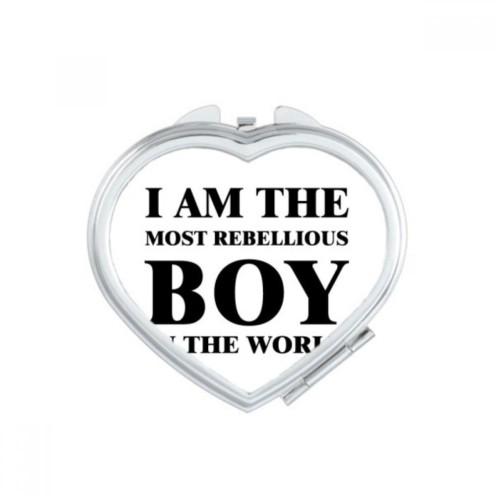 Miroir de poche mignon DIYthinker cœur maquillage compact