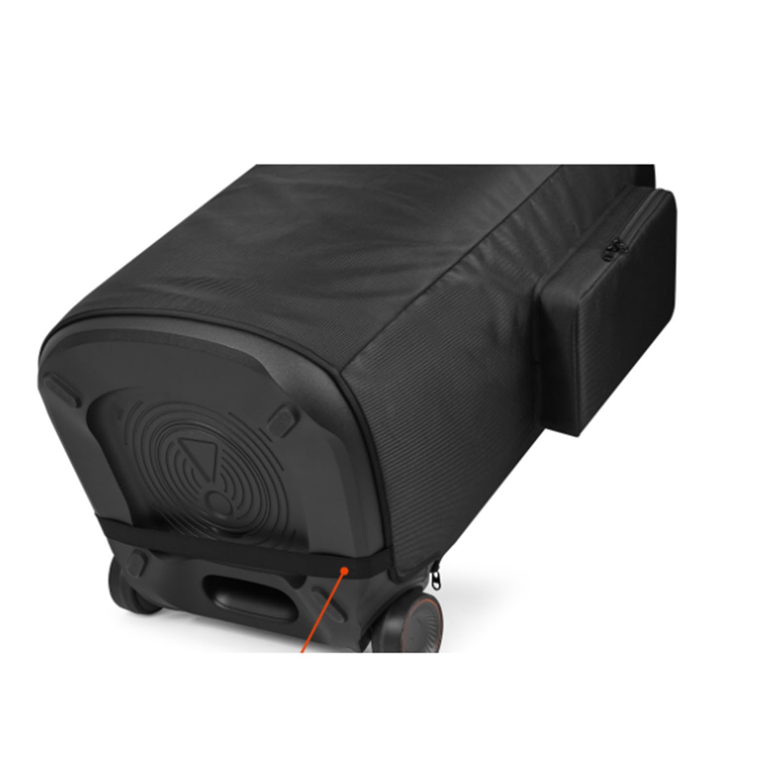 Housse anti-poussière pour haut-parleur portable JBL PartyBox 520, étui de protection en maille respirante avec sac de rangement pour microphones et accessoires