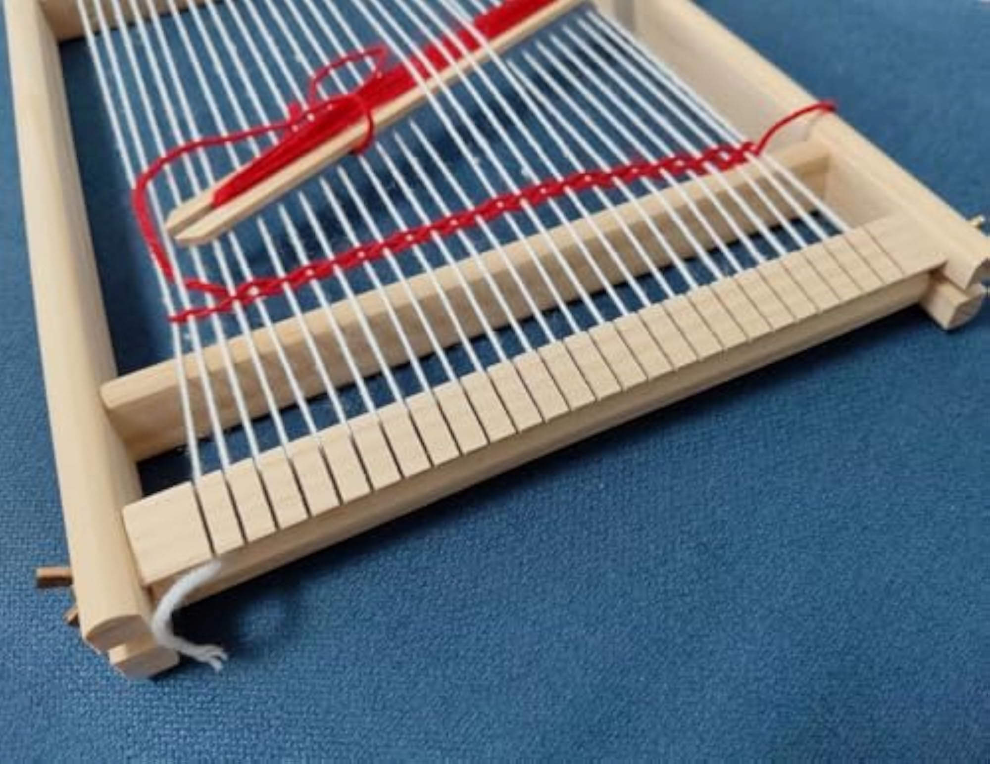 Wooden Craft Weaving Loom Kit for Hand-Knitting